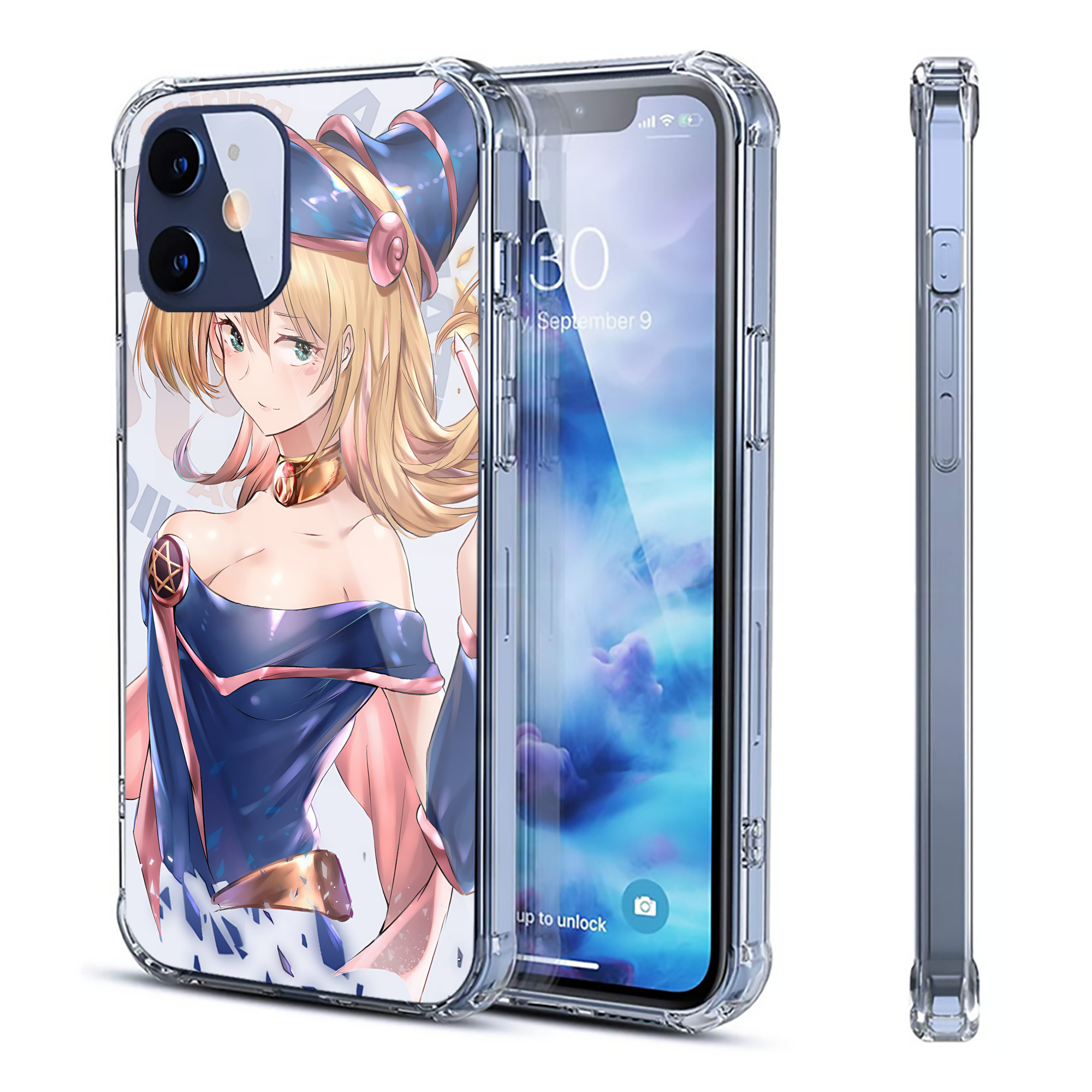 （画像用） 遊☆戯☆王 Yu-Gi-Oh! 【iPhone 12シリーズ対応】透明スマホケース（クリアソフトケース）